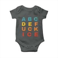 Fck Ice Baby Onesie Retro Protest Chinga La Migra Subtle FDT