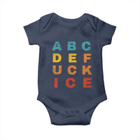 Fck Ice Baby Onesie Retro Protest Chinga La Migra Subtle FDT