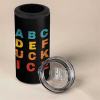 Fck Ice 4 in 1 Can Cooler Tumbler Retro Protest Chinga La Migra Subtle FDT