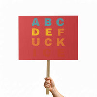 Fck Ice Protest Sign Retro Protest Chinga La Migra Subtle FDT