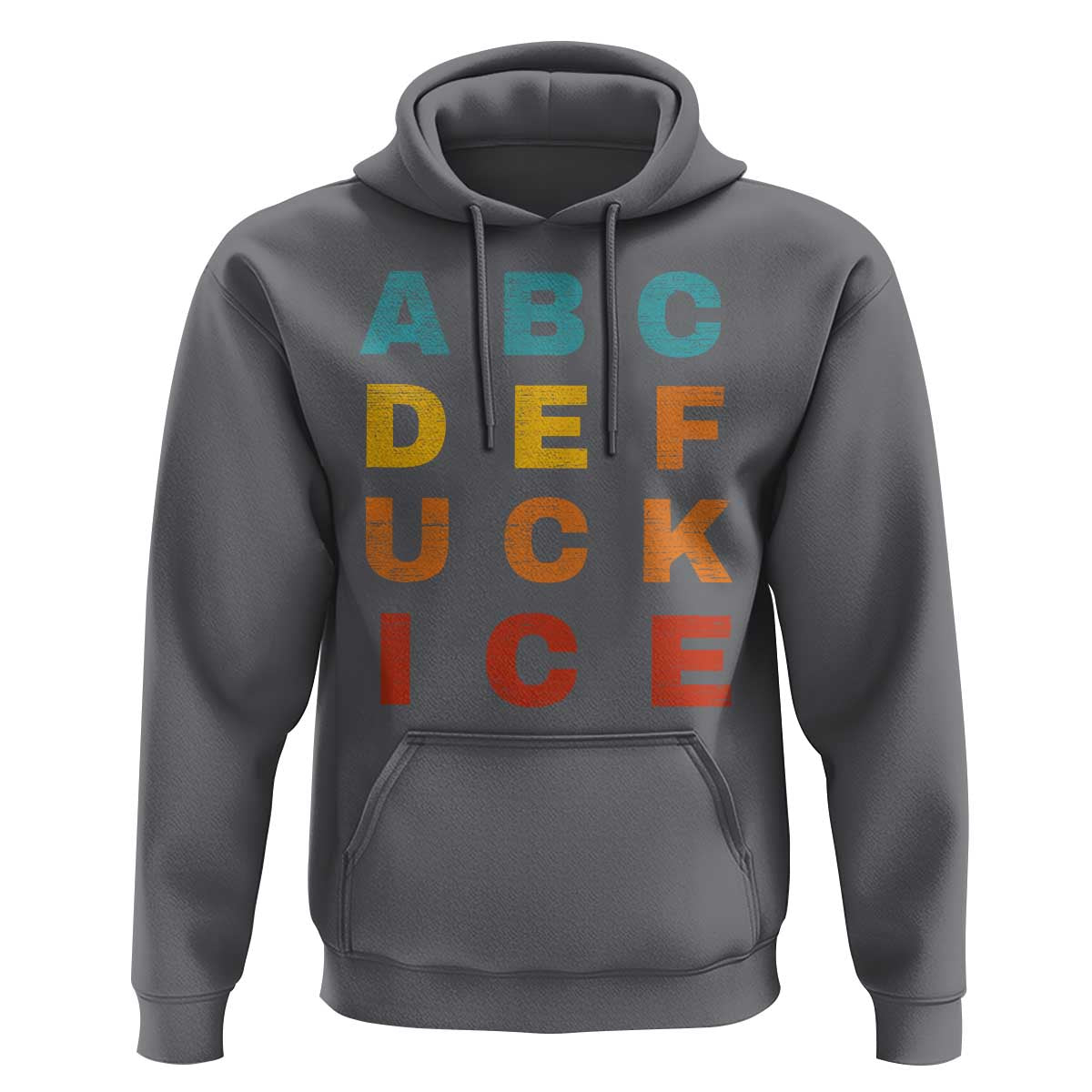 Fck Ice Hoodie Retro Protest Chinga La Migra Subtle FDT