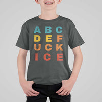 Fck Ice T Shirt For Kid Retro Protest Chinga La Migra Subtle FDT