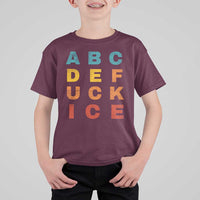 Fck Ice T Shirt For Kid Retro Protest Chinga La Migra Subtle FDT