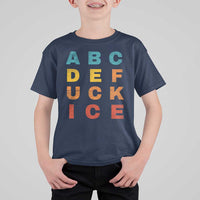 Fck Ice T Shirt For Kid Retro Protest Chinga La Migra Subtle FDT