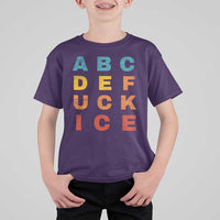 Fck Ice T Shirt For Kid Retro Protest Chinga La Migra Subtle FDT
