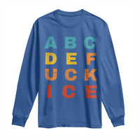 Fck Ice Long Sleeve Shirt Retro Protest Chinga La Migra Subtle FDT