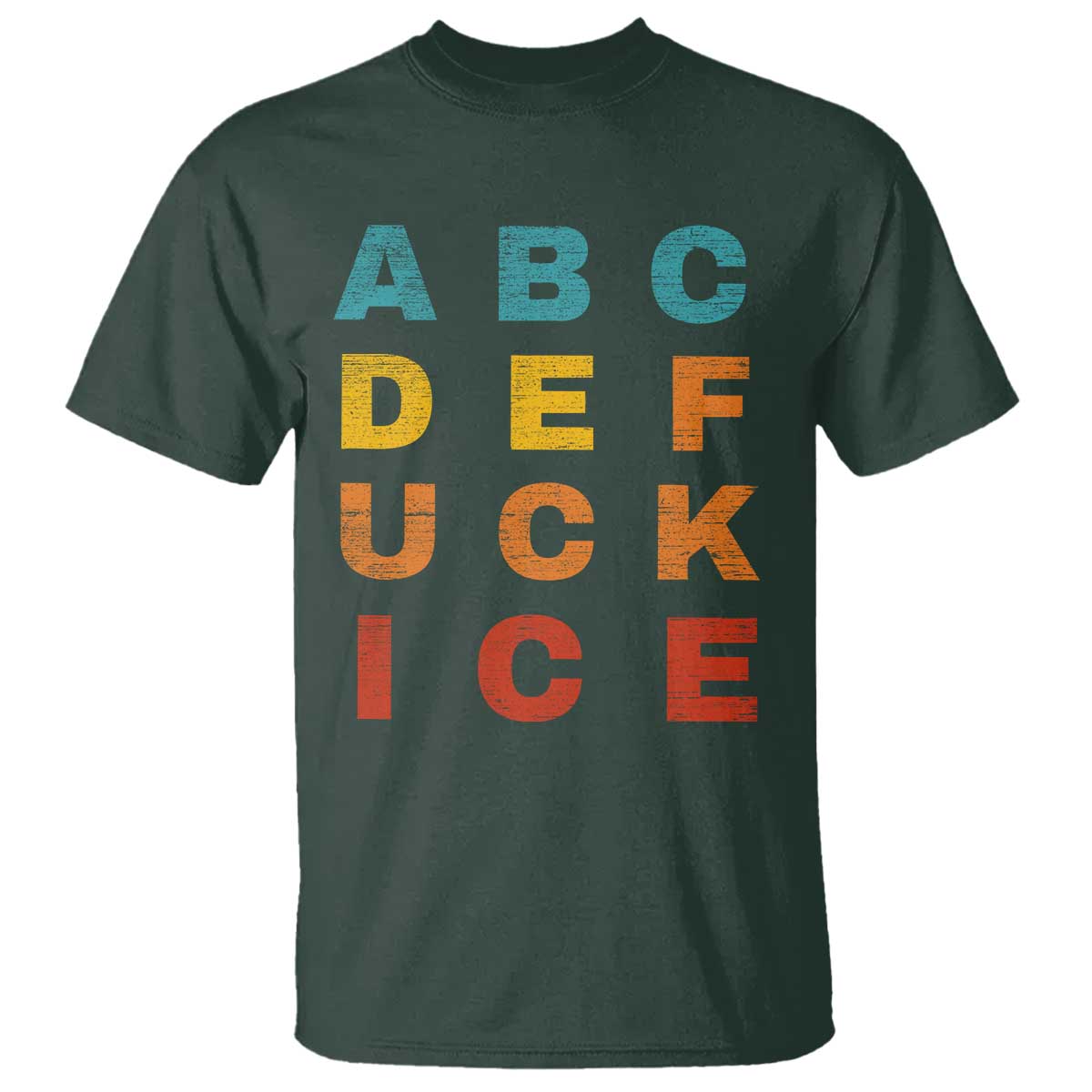 Fck Ice T Shirt Retro Protest Chinga La Migra Subtle FDT
