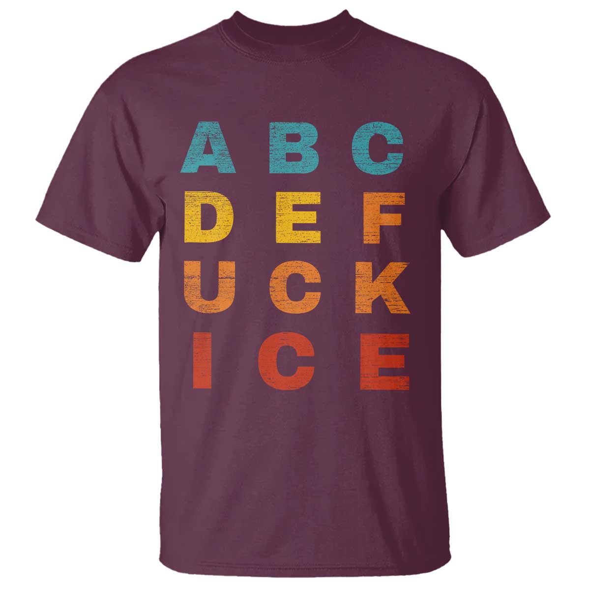 Fck Ice T Shirt Retro Protest Chinga La Migra Subtle FDT