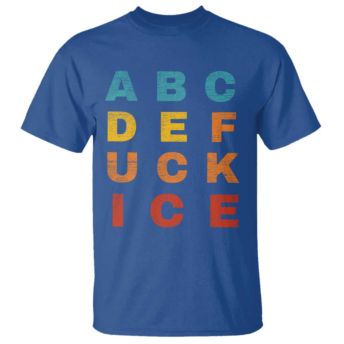 Fck Ice T Shirt Retro Protest Chinga La Migra Subtle FDT