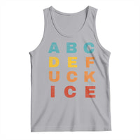 Fck Ice Tank Top Retro Protest Chinga La Migra Subtle FDT
