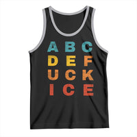 Fck Ice Tank Top Retro Protest Chinga La Migra Subtle FDT