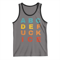 Fck Ice Tank Top Retro Protest Chinga La Migra Subtle FDT
