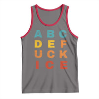 Fck Ice Tank Top Retro Protest Chinga La Migra Subtle FDT