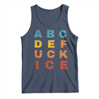 Fck Ice Tank Top Retro Protest Chinga La Migra Subtle FDT