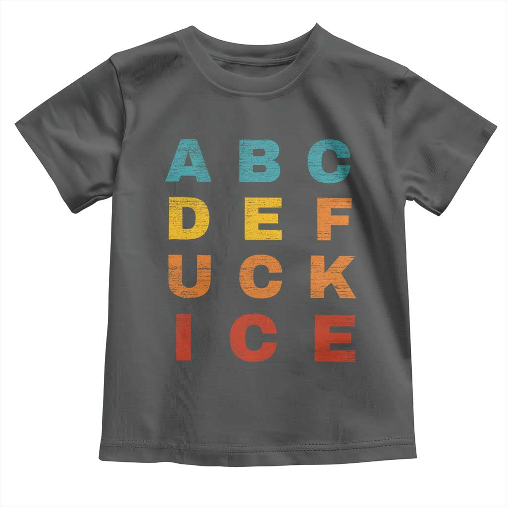 Fck Ice Toddler T Shirt Retro Protest Chinga La Migra Subtle FDT