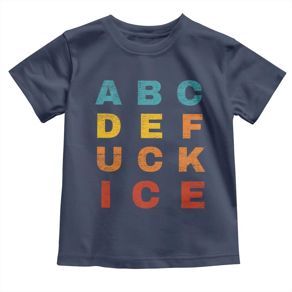 Fck Ice Toddler T Shirt Retro Protest Chinga La Migra Subtle FDT