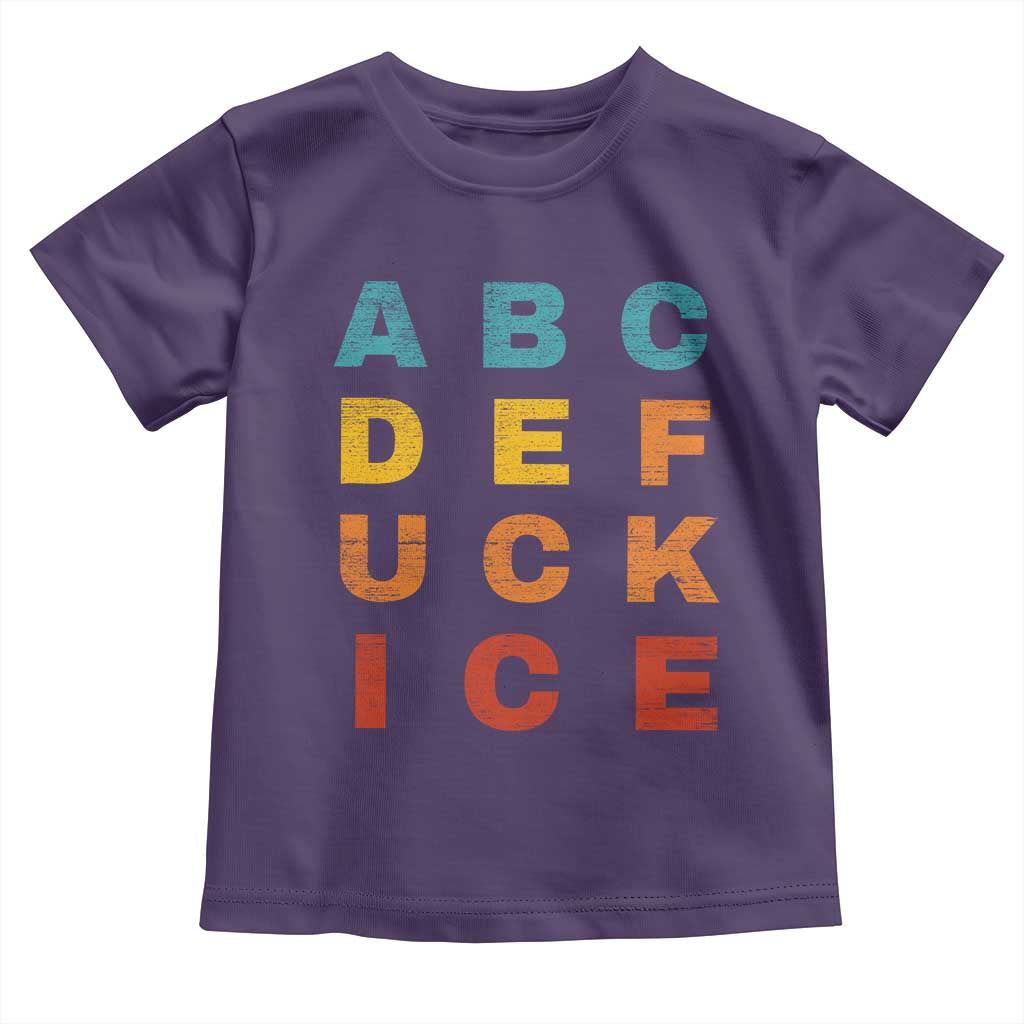 Fck Ice Toddler T Shirt Retro Protest Chinga La Migra Subtle FDT