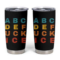 Fck Ice Tumbler Cup Retro Protest Chinga La Migra Subtle FDT