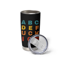 Fck Ice Tumbler Cup Retro Protest Chinga La Migra Subtle FDT