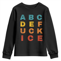 Fck Ice Youth Sweatshirt Retro Protest Chinga La Migra Subtle FDT