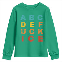 Fck Ice Youth Sweatshirt Retro Protest Chinga La Migra Subtle FDT