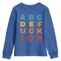 Fck Ice Youth Sweatshirt Retro Protest Chinga La Migra Subtle FDT
