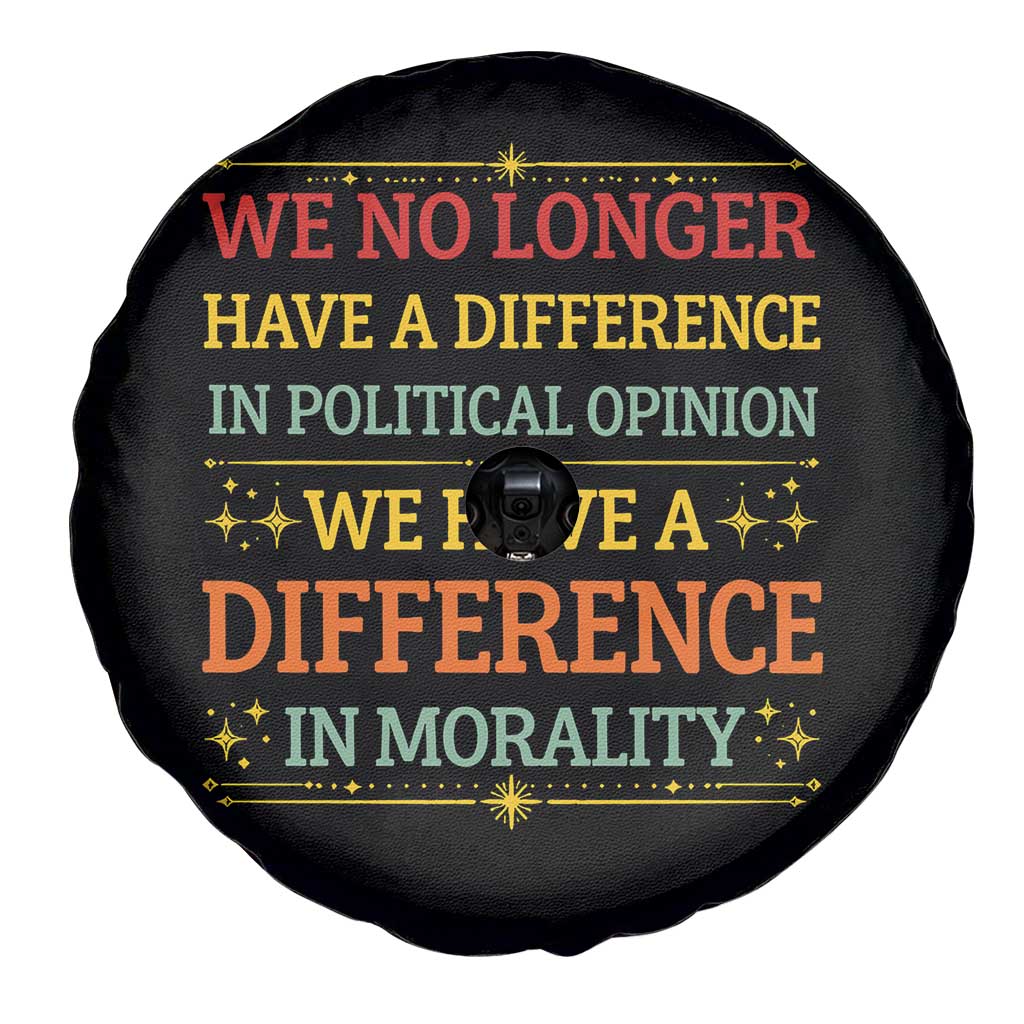 Difference In Morality Spare Tire Cover Political Differences Protest Rally