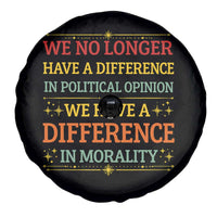 Difference In Morality Spare Tire Cover Political Differences Protest Rally