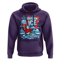 Abolish Ice Hoodie Subtle FDT Penguin Slush Drink Funny Summer Chill Mode