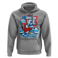 Abolish Ice Hoodie Subtle FDT Penguin Slush Drink Funny Summer Chill Mode