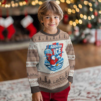 Abolish Ice Ugly Christmas Sweater Subtle FDT Penguin Slush Drink Funny Summer Chill Mode