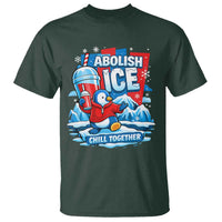 Abolish Ice T Shirt Subtle FDT Penguin Slush Drink Funny Summer Chill Mode