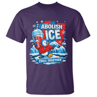 Abolish Ice T Shirt Subtle FDT Penguin Slush Drink Funny Summer Chill Mode