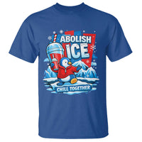 Abolish Ice T Shirt Subtle FDT Penguin Slush Drink Funny Summer Chill Mode
