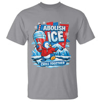 Abolish Ice T Shirt Subtle FDT Penguin Slush Drink Funny Summer Chill Mode