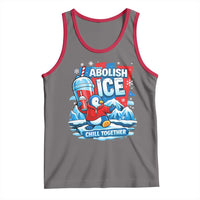 Abolish Ice Tank Top Subtle FDT Penguin Slush Drink Funny Summer Chill Mode