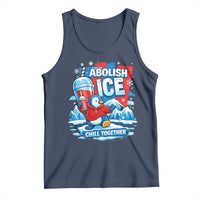 Abolish Ice Tank Top Subtle FDT Penguin Slush Drink Funny Summer Chill Mode