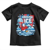 Abolish Ice Toddler T Shirt Subtle FDT Penguin Slush Drink Funny Summer Chill Mode