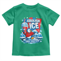 Abolish Ice Toddler T Shirt Subtle FDT Penguin Slush Drink Funny Summer Chill Mode