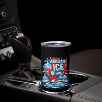 Abolish Ice Tumbler Cup Subtle FDT Penguin Slush Drink Funny Summer Chill Mode