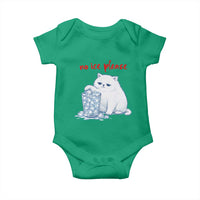 Abolish Ice Protest Baby Onesie Subtle FDT Cat Meme No Ice Please