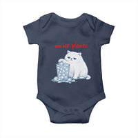 Abolish Ice Protest Baby Onesie Subtle FDT Cat Meme No Ice Please