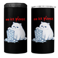 Abolish Ice Protest 4 in 1 Can Cooler Tumbler Subtle FDT Cat Meme No Ice Please
