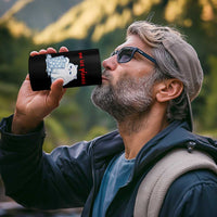 Abolish Ice Protest 4 in 1 Can Cooler Tumbler Subtle FDT Cat Meme No Ice Please