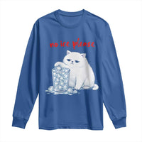 Abolish Ice Protest Long Sleeve Shirt Subtle FDT Cat Meme No Ice Please