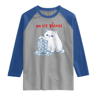 Abolish Ice Protest Raglan Shirt Subtle FDT Cat Meme No Ice Please