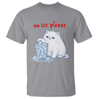 Abolish Ice Protest T Shirt Subtle FDT Cat Meme No Ice Please