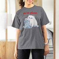 Abolish Ice Protest T Shirt For Women Subtle FDT Cat Meme No Ice Please