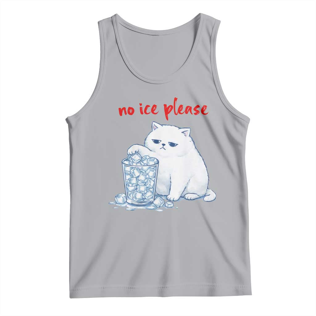 Abolish Ice Protest Tank Top Subtle FDT Cat Meme No Ice Please