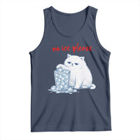 Abolish Ice Protest Tank Top Subtle FDT Cat Meme No Ice Please